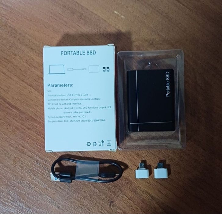 Зовнішній SSD диск 4тв (читайте уважно опис оголошення)