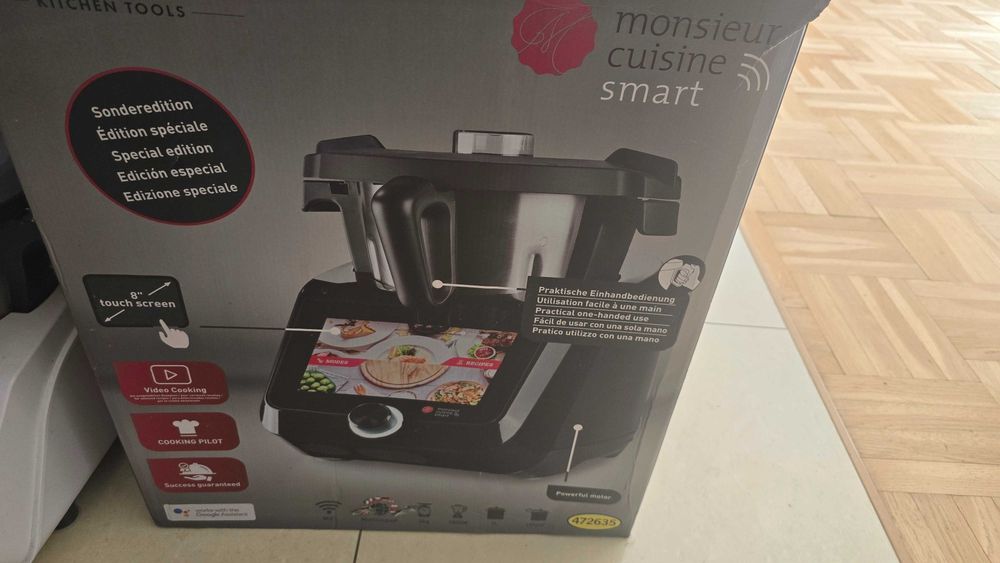 Robot kuchenny SilverCrest Monsieur Cuisine Connect | Sprawny + Akcesoria