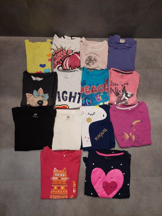 Zestaw koszulki dziecięce 6-7 lat