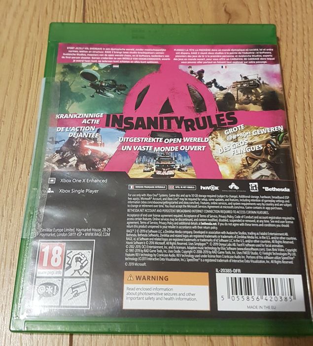 RAGE 2 xbox one PL