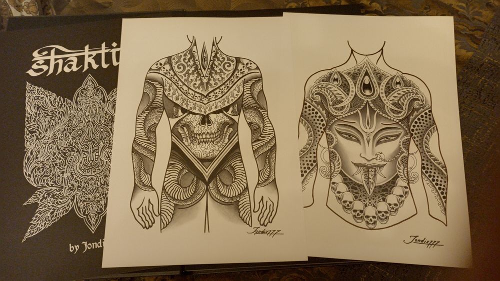 Livro tatuagens Shakti:7