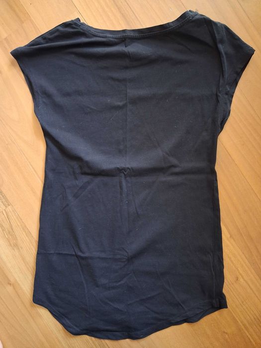 T-shirt czarny c&a XS