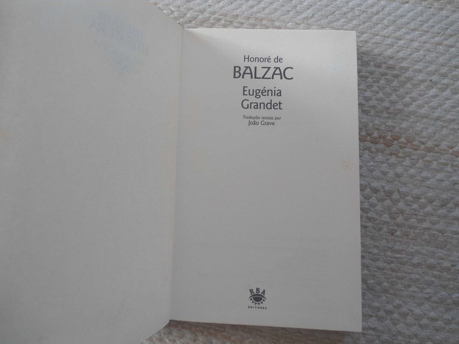 Eugénia Grandet de Honoré de Balzac