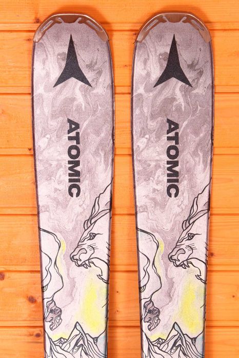 Narty dziecięce Atomic Bent 140 cm + Atomic 6, 82 mm pod butem !!!