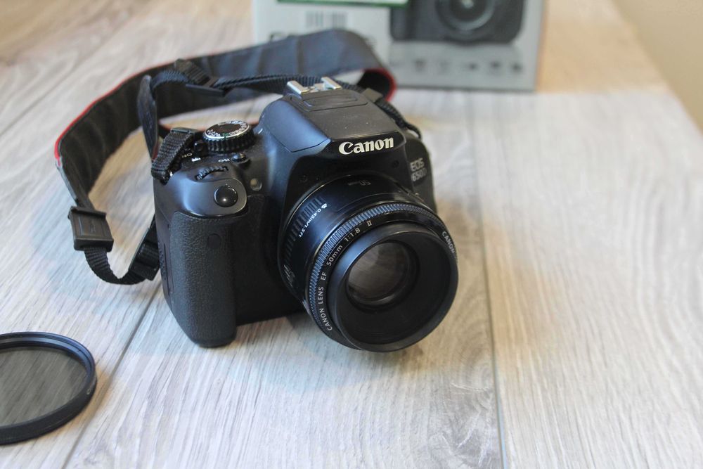 Обʼєктив Canon EF 50mm 1.8