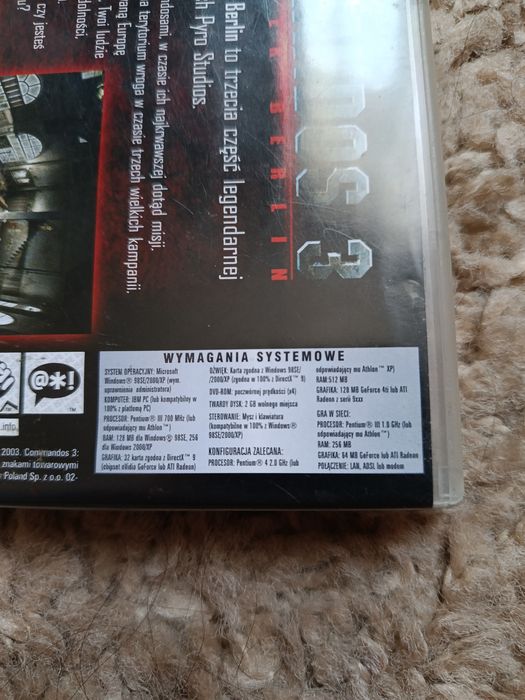 Commandos 3 Kierunek Berlin gra komputerowa