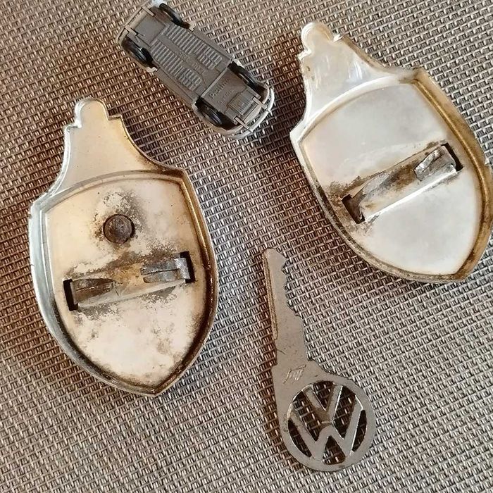 VW carocha emblemas