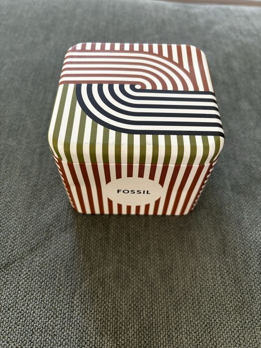 Nowy zegarek Fossil BQ3035, srebrny, elegancki prezent