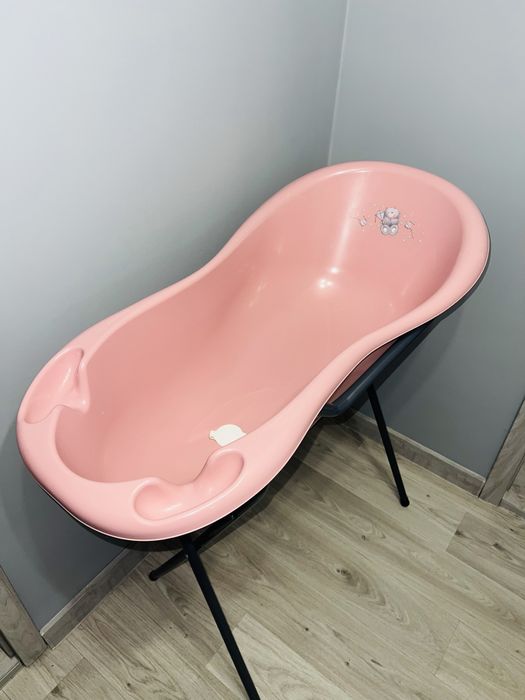 Stelaż + wanienka dziewczęca duża