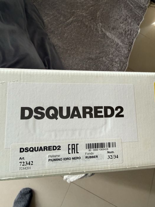 Śniegowce dzieciece  Dsquared2 nowe