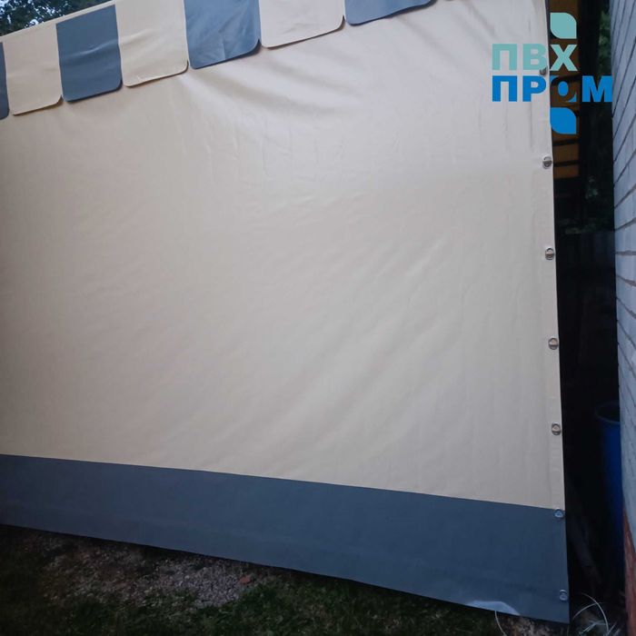 М'які вікна / штори ПВХ для терас, альтанок / Тенти ПВХ для авто