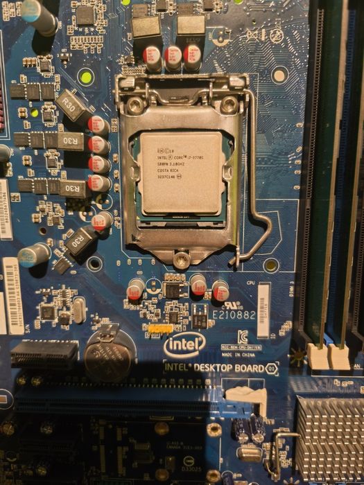 Płyta główna Intel z procesorem i ram 16gb