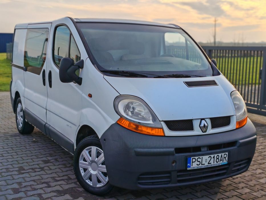 Renault Trafic 1.9 DCI 80km 2002r - Obustronne drzwi ! - 1150kg ład.!