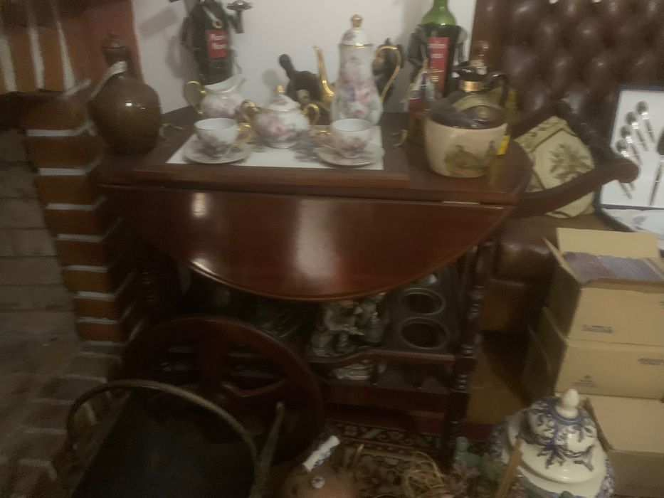 Recheio de casa, sala de estar e jantar