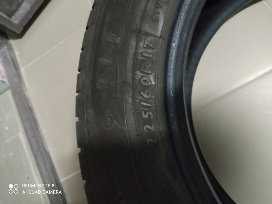 Продам шины б/у 225/60/R17 Dunlop RunFlat