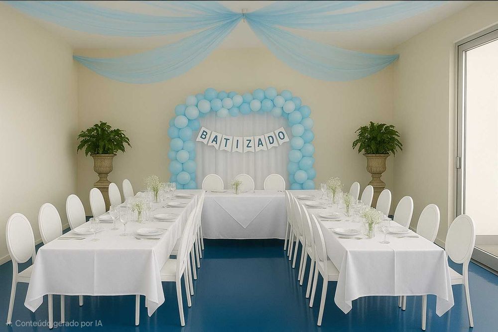 Espaço realização festas eventos dia e noite