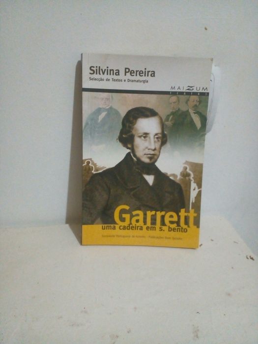 Livro RARO e antigo GARRET-Uma cadeira em S.BENTO de Silvina Pereira