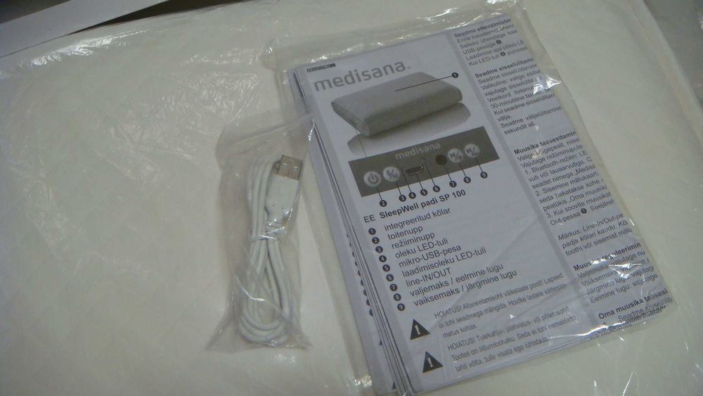 Ортопедическая подушка с музыкой SleepWell SP 100 Medisana