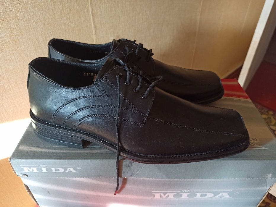 Черные туфли мужские