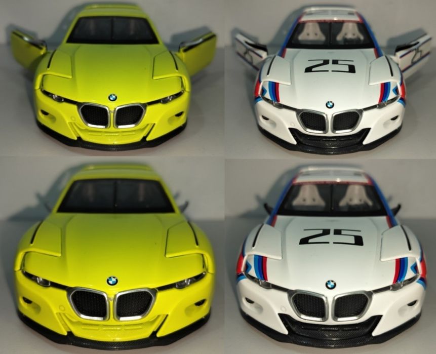 BMW 3.0 CSL Hommage R модель 1:24 ТМ Автопром MSZ Металл Звук Свет