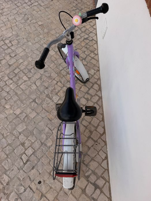 Bicicleta criança menina 16 polegadas