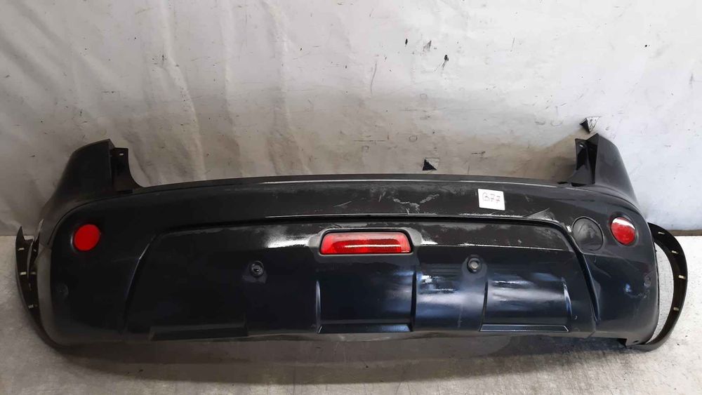 ^ ZDERZAK TYŁ TYLNY NISSAN QASHQAI J10 I 1 Z11G CZARNY PDC CZUJNIKI