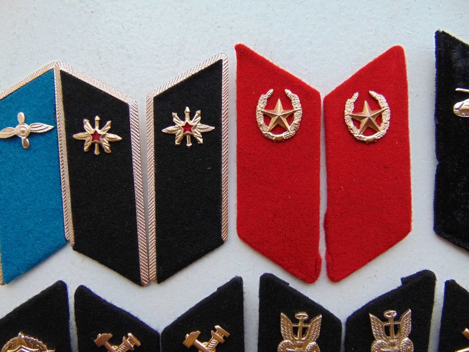 Петлицы советские 10 пар. Армия СССР лот 2