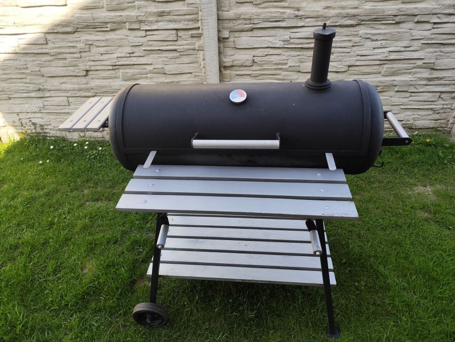Grill węglowy samoróbka