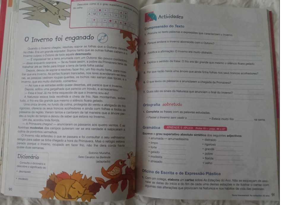 Giroflé - Lingua Portuguesa - 4º Ano de escolaridade NOVO