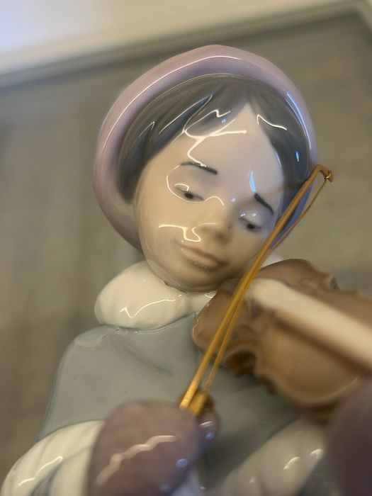 Lladró - Violinista navideño 6534 - The spirit of Christmas (damage)
