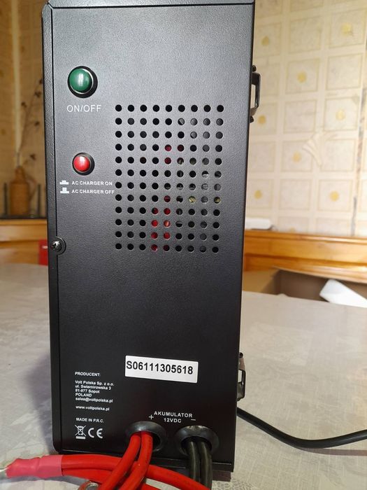 ДБЖ Volt Polska Sinus Pro 1000W (12V, 20A)
Volt Polska Sinus Pro 1000W