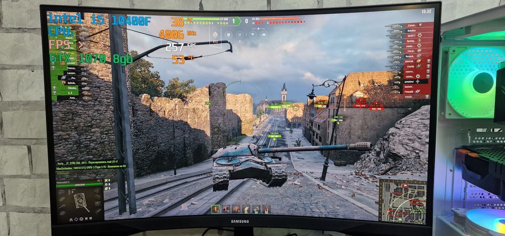 Мощный Пк Игровой i5 10400 gtx1070 Stalker2 WoT GtaV Cs2 Rust