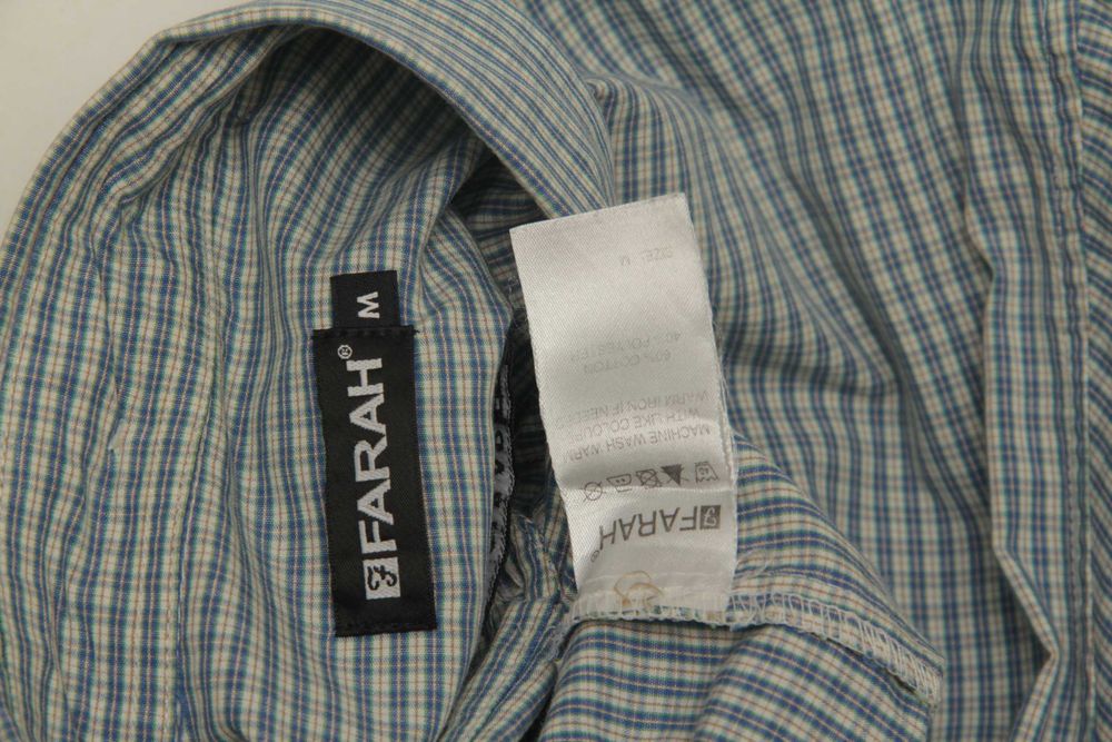 Farah рр M regular fit рубашка из хлопка 2-ply