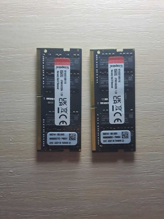 Оперативна пам’ять 32 ГБ (2×16 ГБ) DDR4 2666 МГц.  Можливий торг