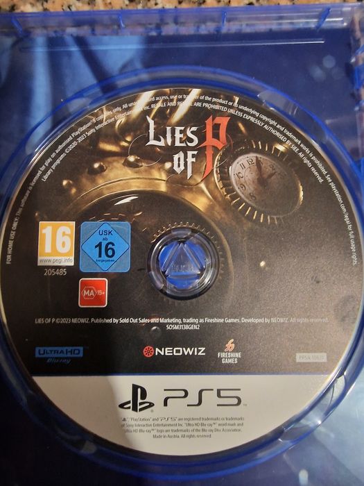 Jogo ps5 Lies of Pi
