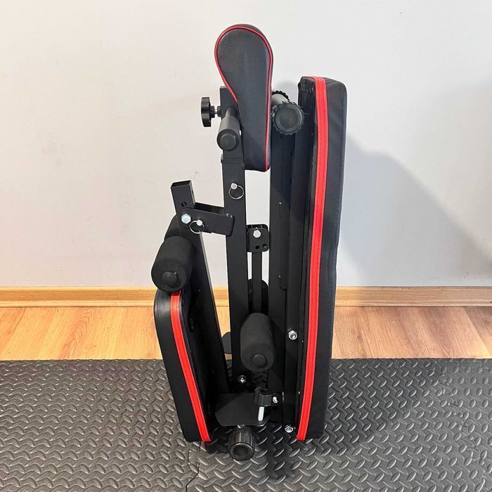 Zestaw Do Ćwiczeń 130kg Domowa Siłownia Ławeczka Atlas Sprzęt Siłowy