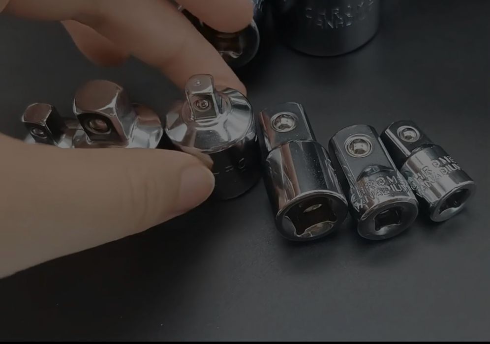 1/4" 3/8" 1/2"адаптер гайкового ключа трещотки cr-va