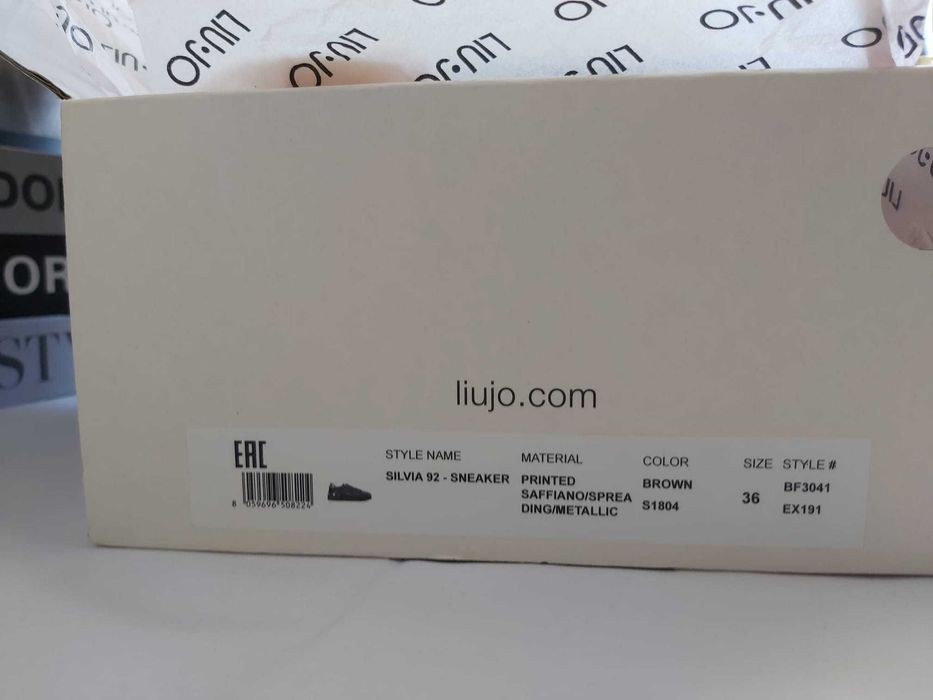 Sapatilha Liu Jo Silvia 92 Preta T36