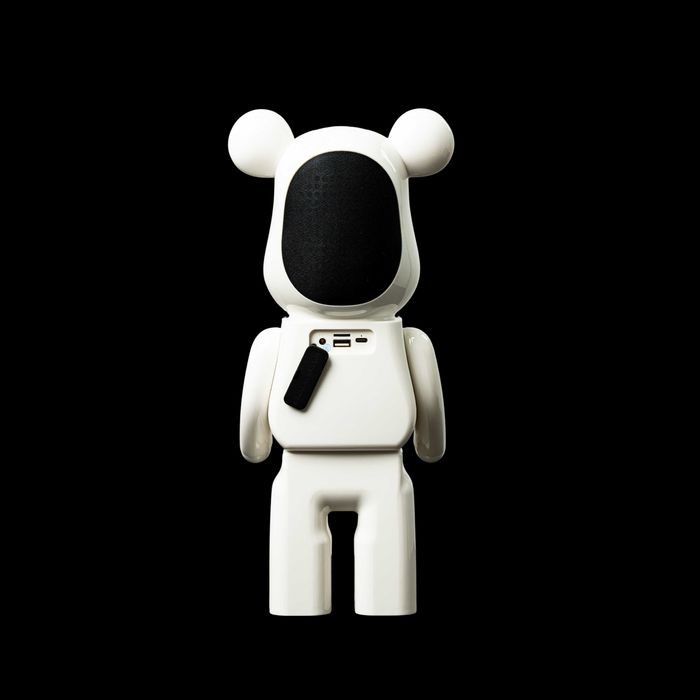 Coluna Bluetooth Estilo Urso Branco