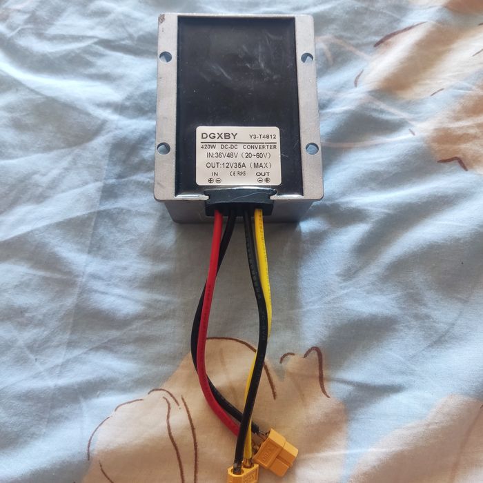 Конвертер 60в-12в