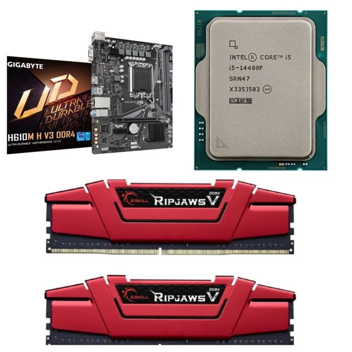 Intel Core i5-14400F 取り付けカバーセット LGA1700 i5 14400f комплект - купить комплектующие для ПК - Цена на OLX.ua