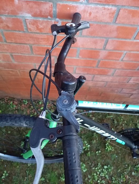 Bicicleta verde Roda 26