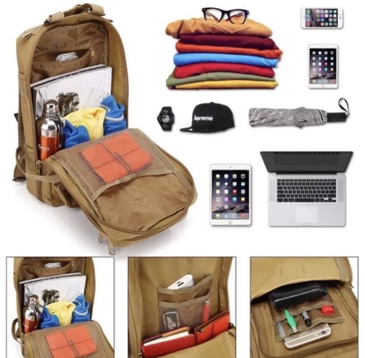 Тактичний рюкзак (міський) з системою M.O.L.L.E на 45 л