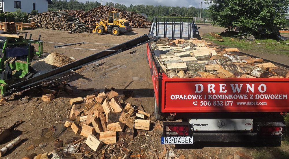 Sprzedam drewno opałowe połupane kominkowe popiłowane pocięte darmowy dowóz