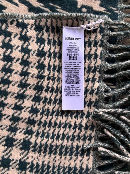 Szal kaszmirowy Burberry