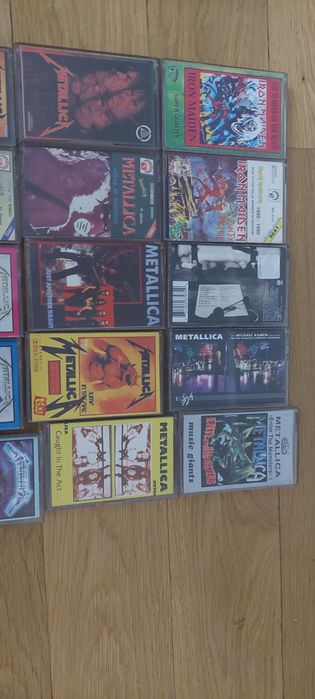 Kasety Metallica i  IRON MAIDEN