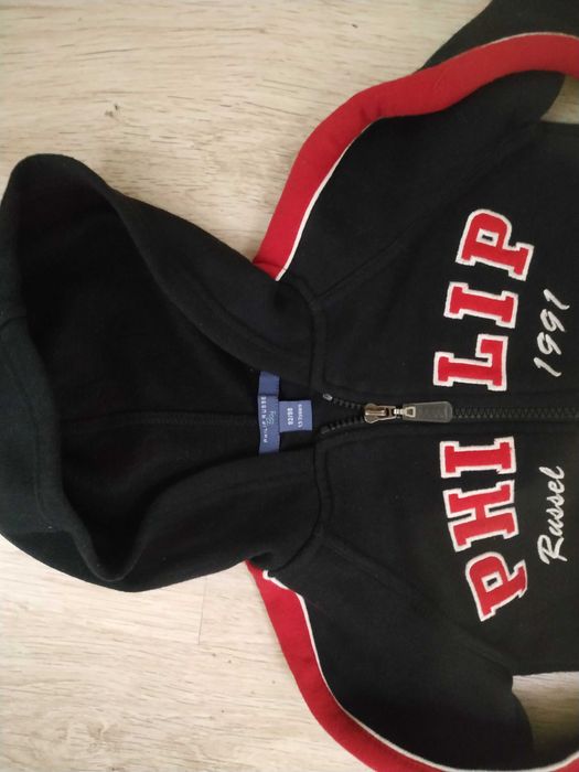 Bluza chłopięca niemowlęca kaptur zamek Phillips Russell 92/98