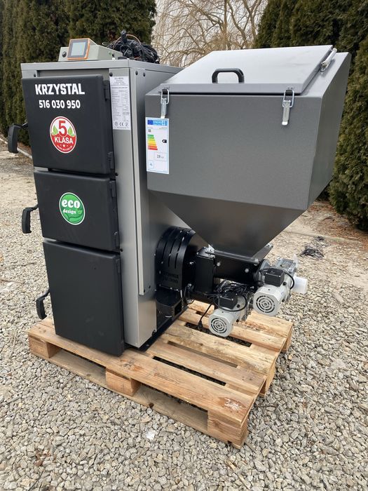 Kocioł Piec CO PELL LUX 19 kW na pellet – SV300 5 Klasa Ecodesign