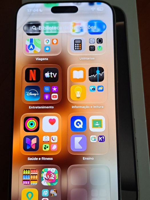 Iphone 16 pro max silves 256GB  com garantia