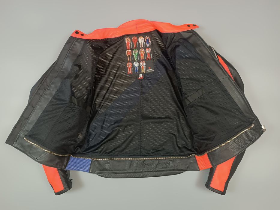 Кожаная винтажная мотокуртка Dainese Evolution TS (L) - отличное состояние!